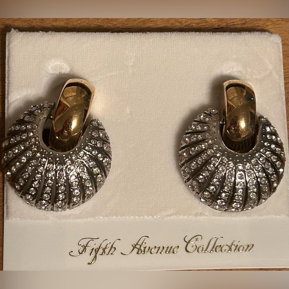 clip on earrings  Fifth Avenue Collection